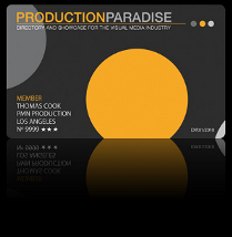 ProductionParadise member card