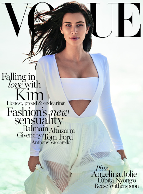 Kim Kardashian for Vogue Australia