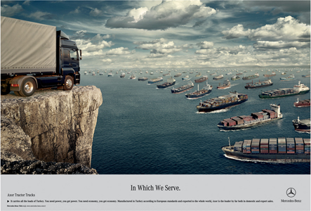 Rpresenter  : Photographer: Rainer Stratmann , Client: Mercedes- Benz, Agency: Alice / BBDO