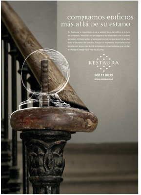 Jorge Martin : Client: RESTAURA, Agency: AD HOC Y&R