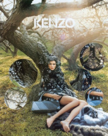 Model: Carmen Kass for Kenzo gallery