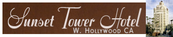 website sunset tower hotel