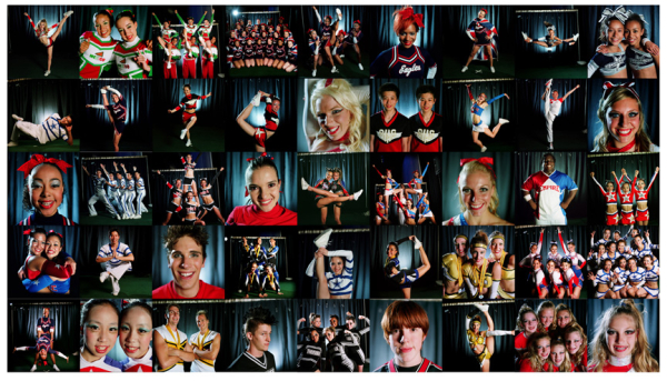 Andrew Kaufman : Title: World Cheerleading Championships, Campaign: Disney Wide World of Sports, Orlando FL, Client: NEWSWEEK magazine