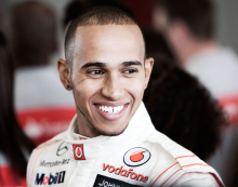  Lewis Hamilton for Santander gallery