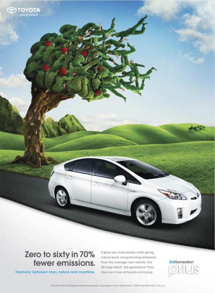 Toyotas prius advertisement campaign essay