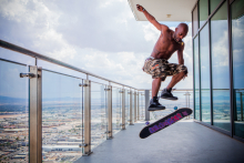  Professional Skateboarder Stevie Williams gallery