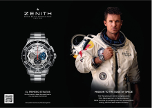 Photographer: Morgan Norman for ZENITH worldwide with Felix Baumgartner gallery