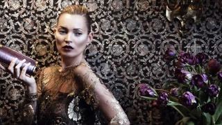 COVER IMAGE: PRODUCTION PARIS FOR SALVATORE FERRAGAMO WITH KATE MOSS