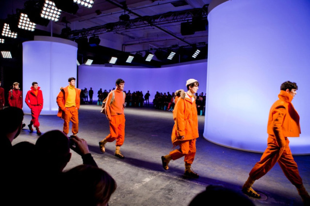  160m long Light Wall for Topman and BFC for London Fasion Week gallery