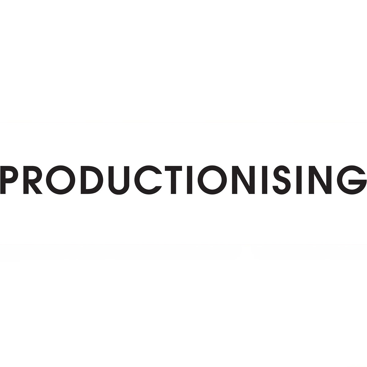 Productionising