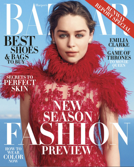 Campaign: Emilia Clarke for Harper’s Bazaar gallery