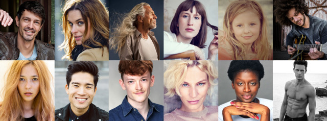  Wide range of actors and models gallery