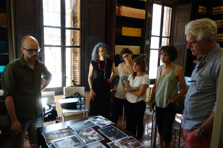 Photo: © Michele Curel - Portfolio Review held by AFPE and Canon and driven by Gary Knight gallery