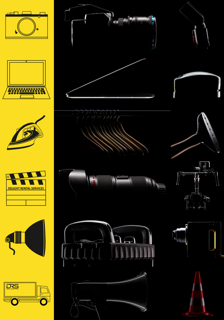 Equipment Rent for photo & film