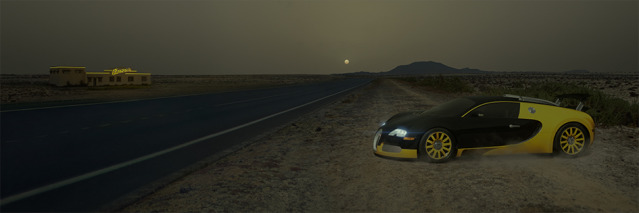  Bugatti Desert Sunrise gallery