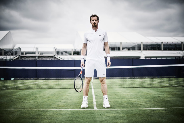  Andy Murray taken at Queens lawn tennis club in conjunction with the launch of the ACM range for Castore sports wear gallery