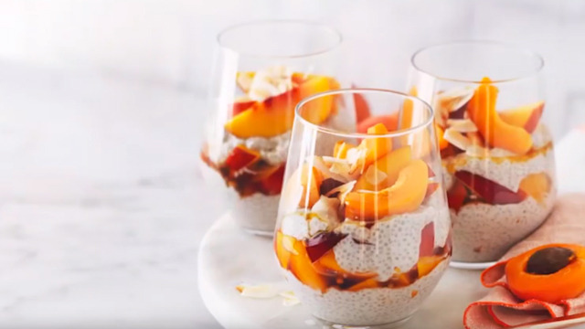  Easy chia pudding recipe made with nectarines and apricots gallery