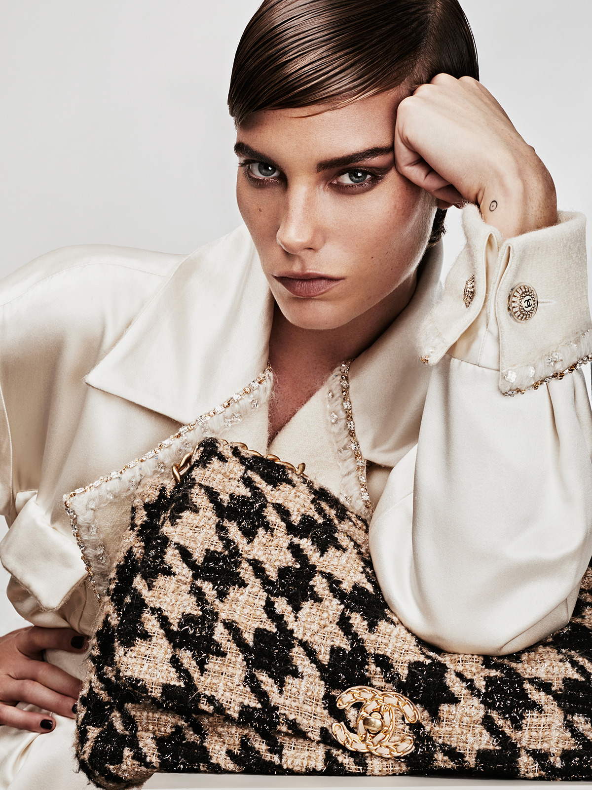 The Shoot: High Contrast Chanel Beauty by Toni Malt - MOJEH