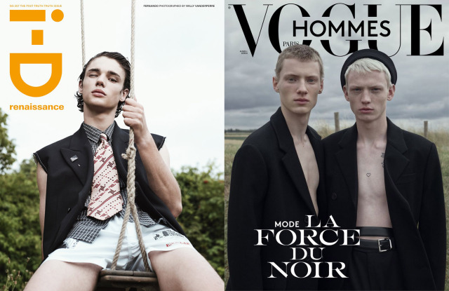 ID Magazine / Vogue Hommes by Willy Vanderperre styled by Olivier Rizzo gallery