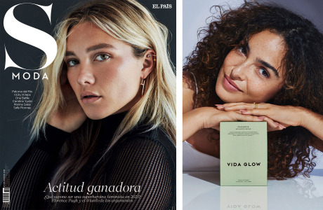  Left: Florence Pugh x S MODA by Matt Easton / Right: VidaGlow by Mark Cant gallery