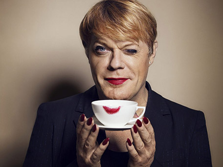 Portraiture & Celebrity Spotlight Cover by Hamish Brown, rep. by JSR - feat. Eddie Izzard