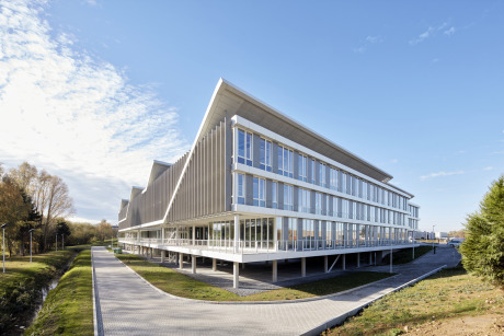  Orès building in Gosselies by Archipelago Architects gallery