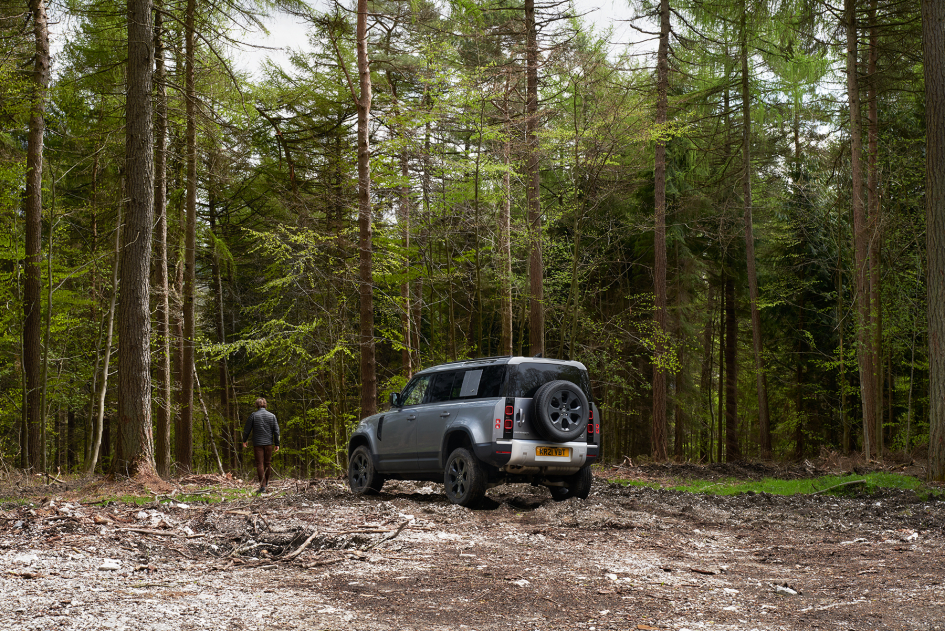 Land Rover Defender by James Parker