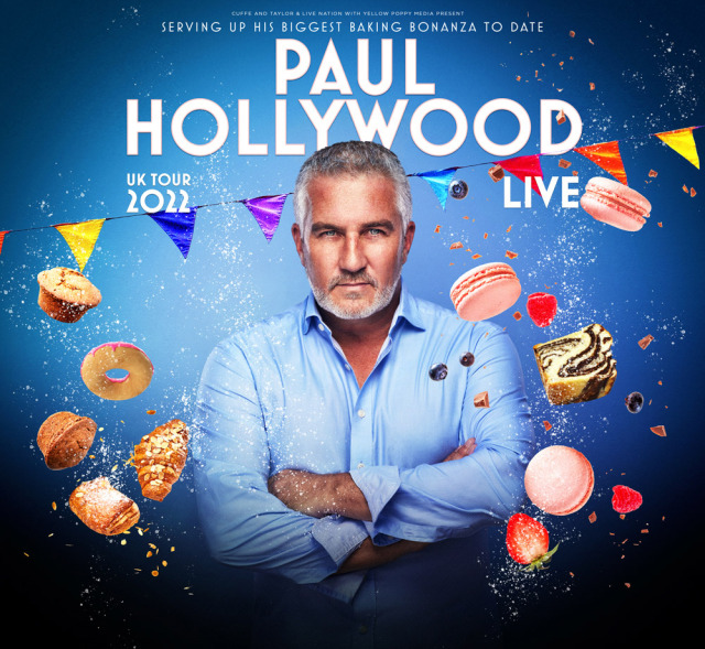  Paul Hollywood photographed for his UK tour gallery