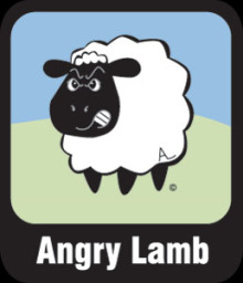 angry lamb