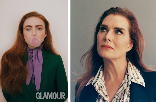  Glamour x Sadie Sink / Brooke Shields x Bjorn Looss gallery