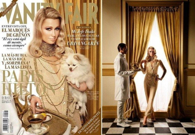 Model: Paris Hilton for Vanity Fair gallery