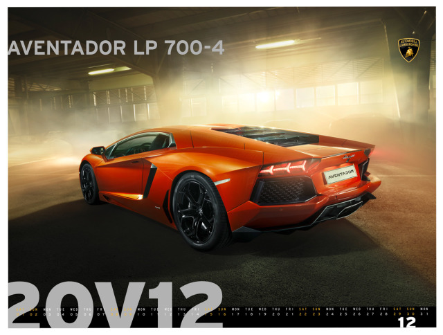 Client: Lamborghini - Calender 2012 gallery